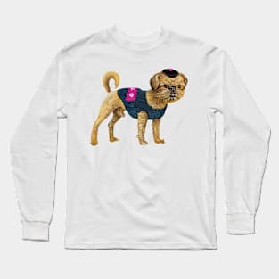 Brussels Griffon Dog Long Sleeve T-Shirt